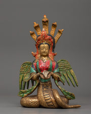 Divine Guardian Naagkanya Statue 