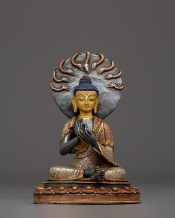 Buddhist Monk Nagarjuna Statue