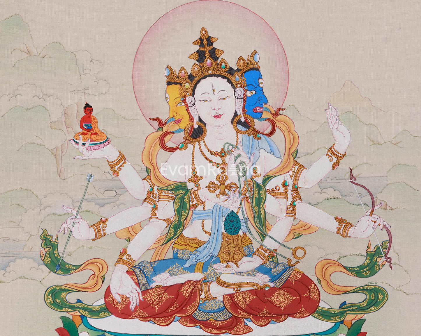 Namgyalma: Sacred Dakini Thangka