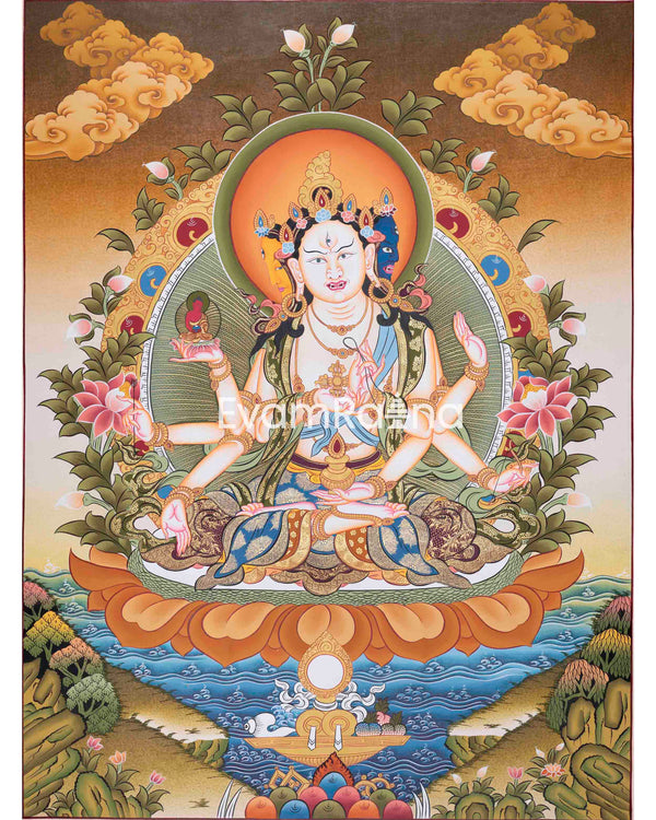 Wall Hanging Namgyalma Thangka 