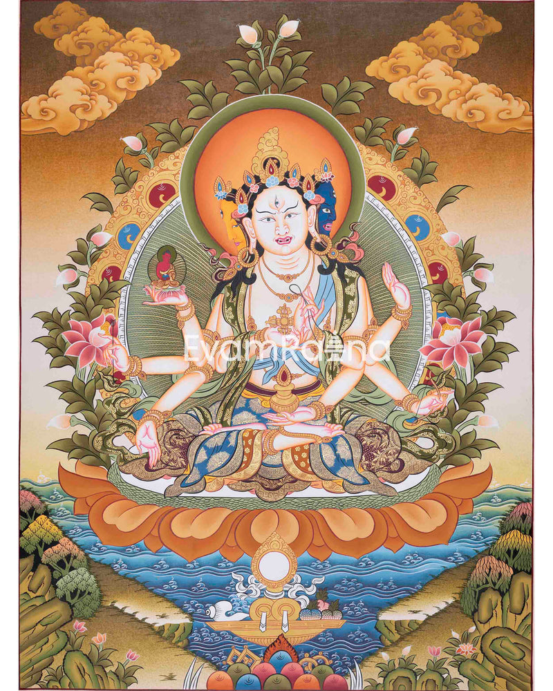 Wall Hanging Namgyalma Thangka 