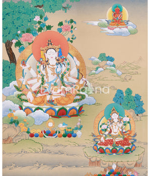 Namgyalma, White Tara, and Amitayus Buddha | A Sacred Trio of Healing, Compassion, and Longevity