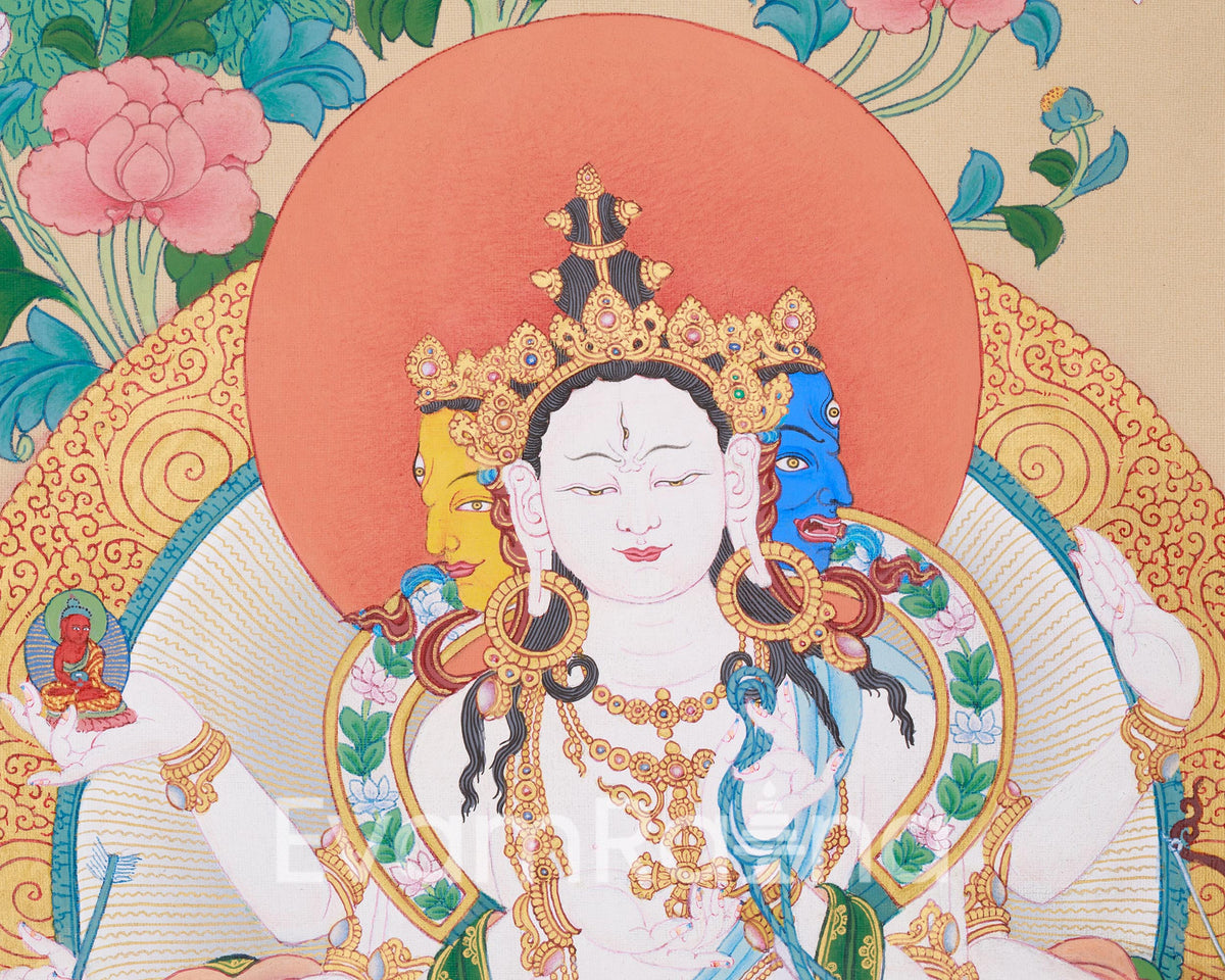 Namgyalma, White Tara, and Amitayus Buddha | A Sacred Trio of Healing, Compassion, and Longevity