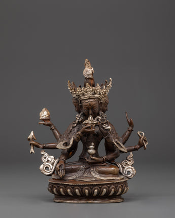 Tibetan Deity Namgyalma statue