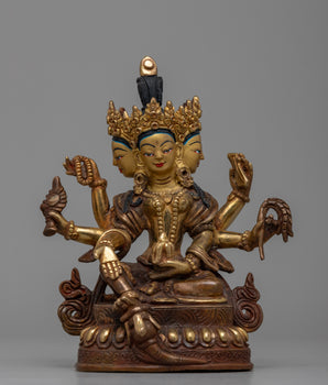 Hand-made Namgyelma Statue