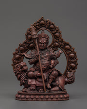 Oxidized Copper Namtoshe Statue