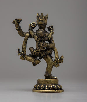 Narasimha Bronze Statue