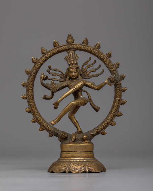 Vintage Shiva Nataraja Statue