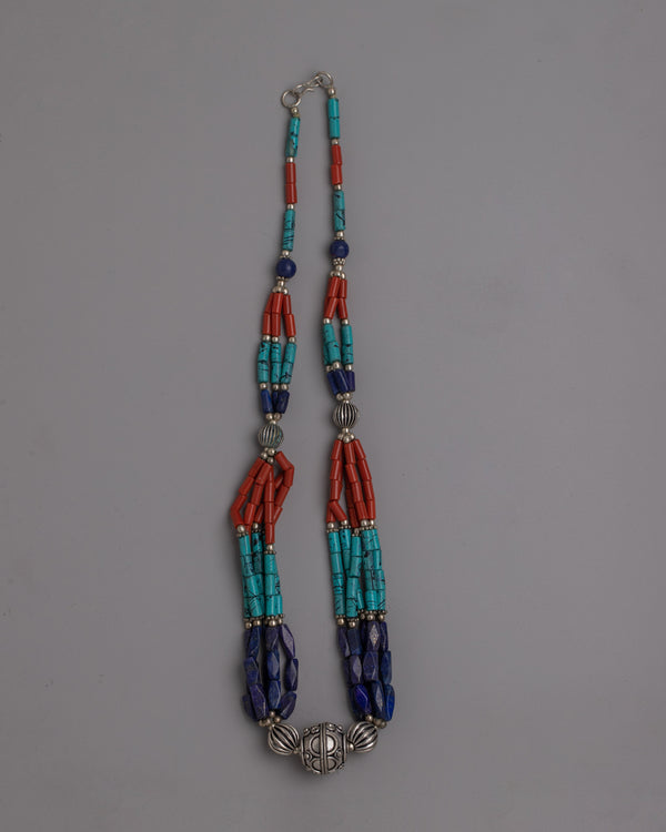 Tibetan Beads Necklace