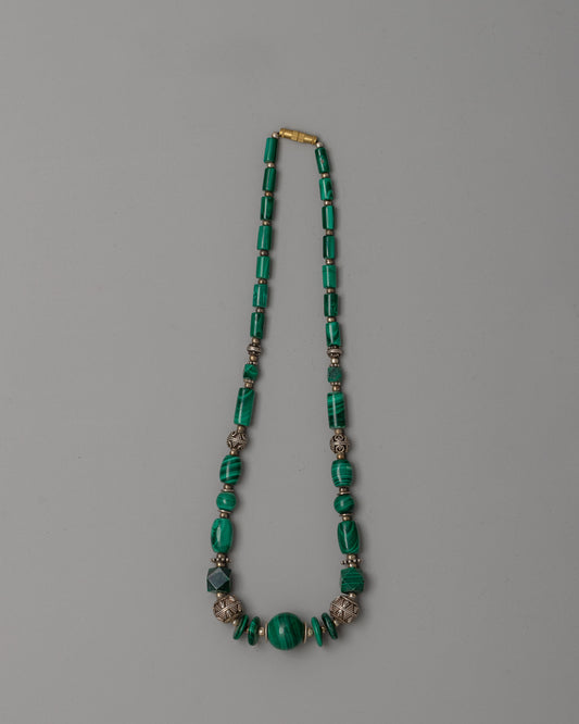  Malachite Beaded Necklace