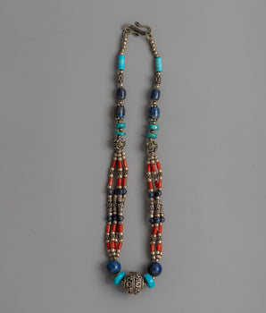 Multistone Beaded Necklace 
