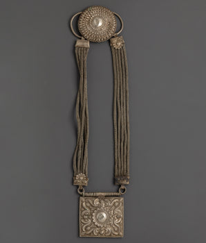 Handcrafted Silver Tribal Necklace