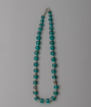 Turquoise Beaded Necklace 