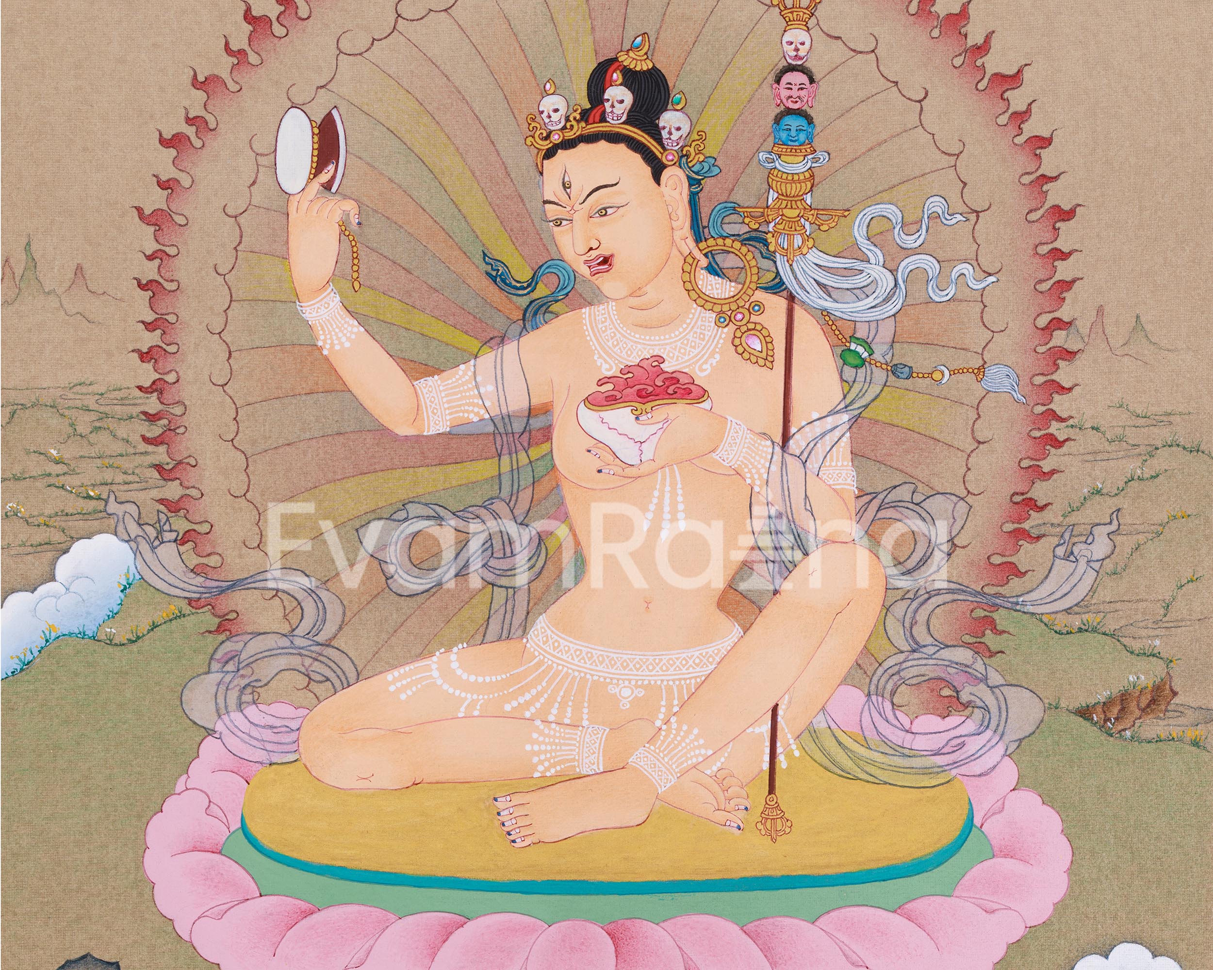 Dakini Niguma Thangka | Female Tantric Master