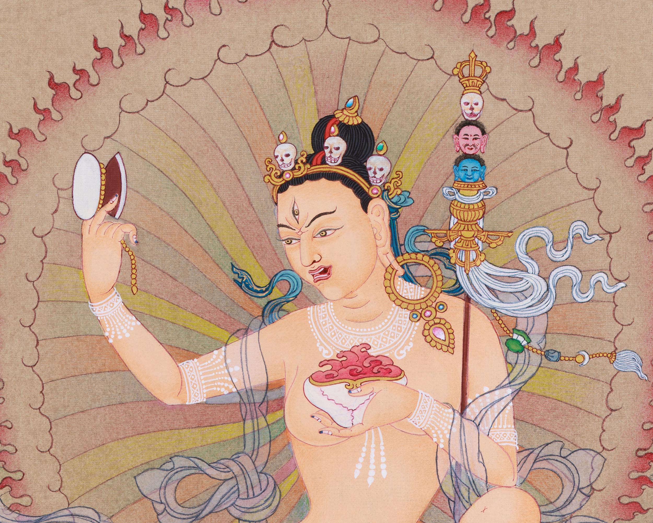 Dakini Niguma Thangka | Female Tantric Master