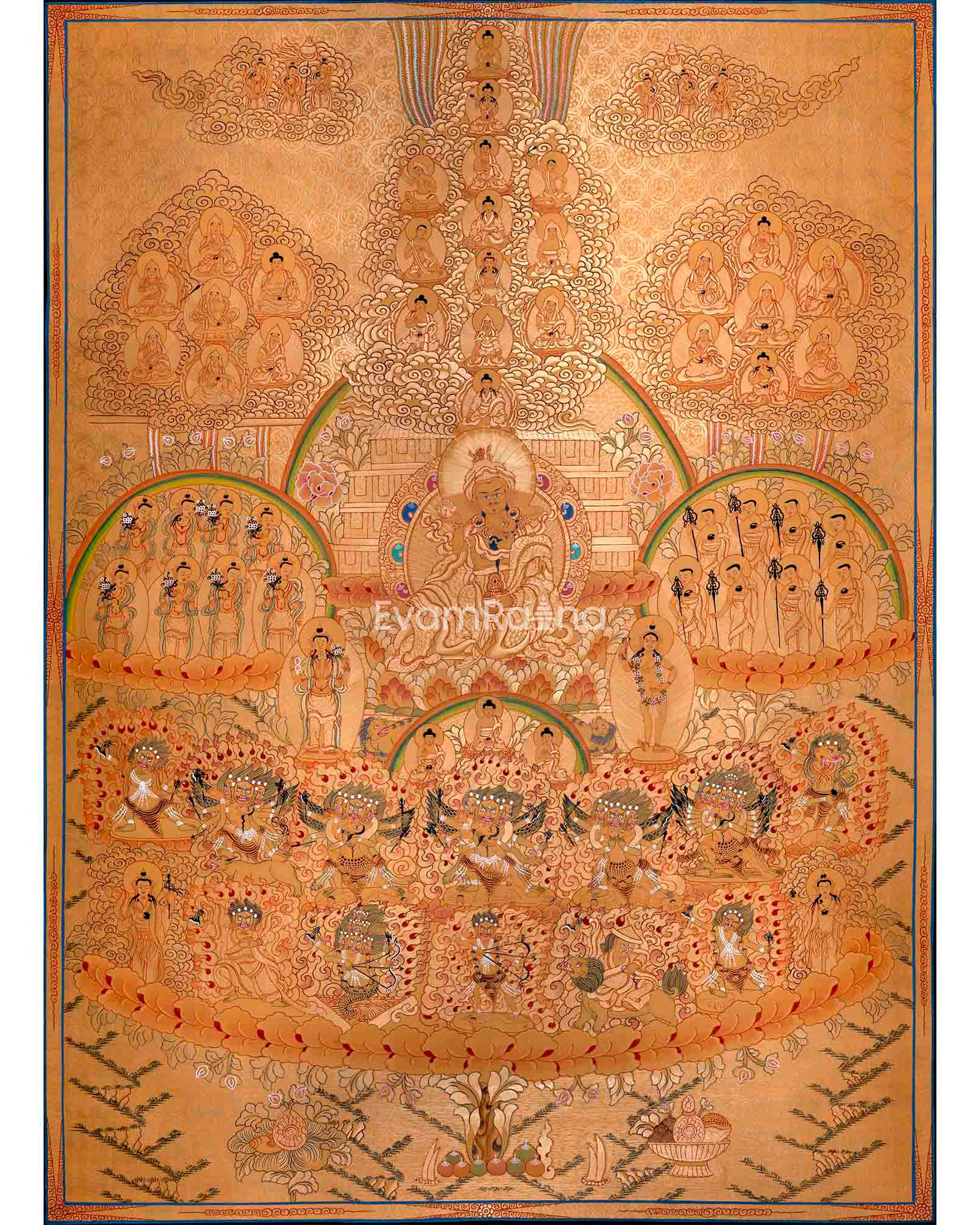 Refuge Tree Thangka Painting