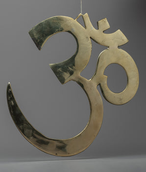 Brass Om Wall Hanging