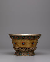 Tibetan Water Bowl Offering 