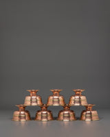 Offering Bowl Set for Buddhist Ritual
