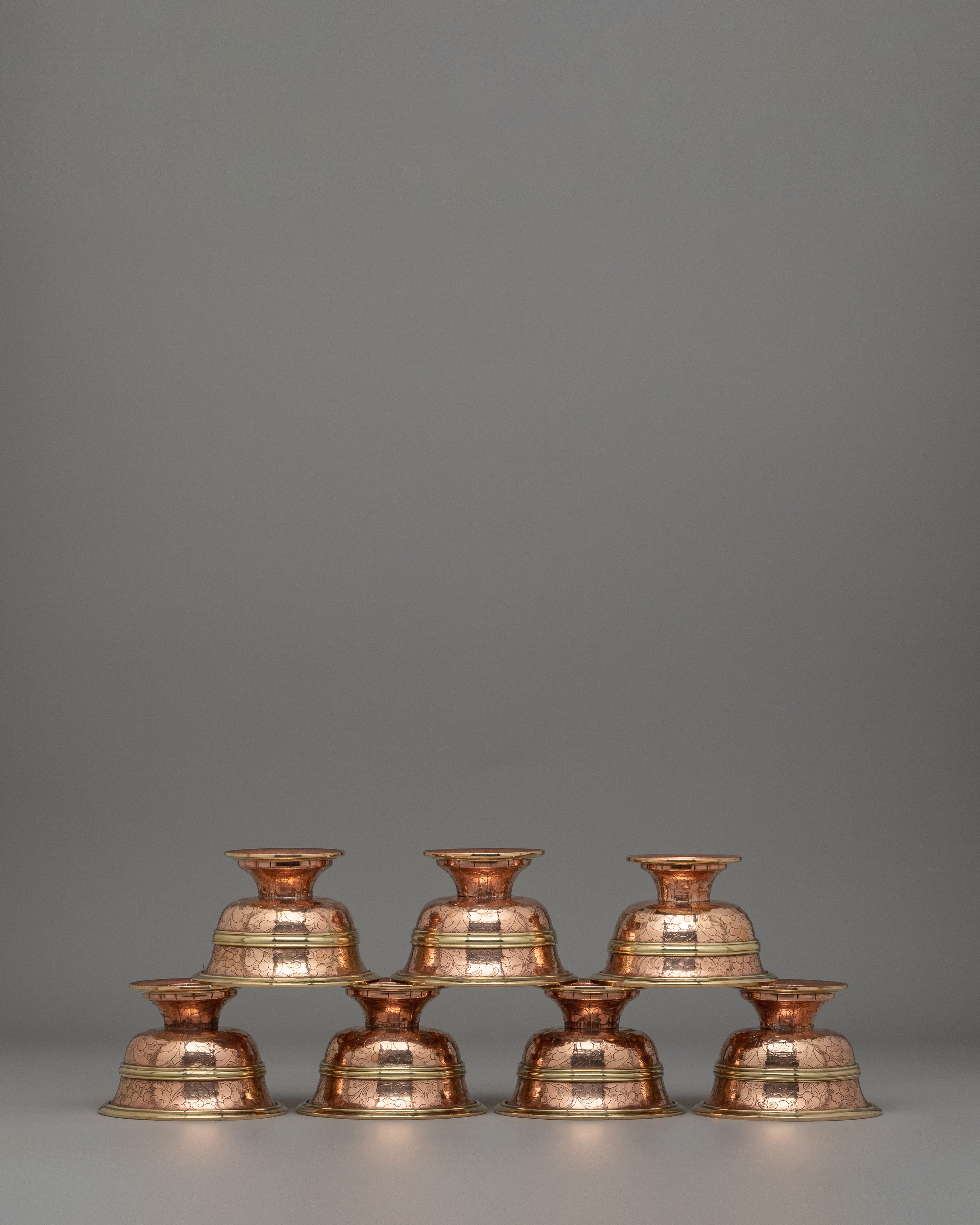 tibetan-copper-offering-bowl-set