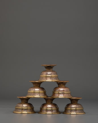 Offering Bowl Set for Ritual Ceremonies