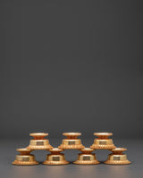Spiritual Buddhist Ritual Offering Bowl Set