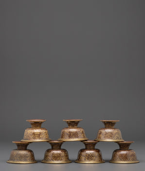 Water Bowl Set For Offering