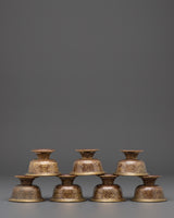 Water Bowl Set For Offering