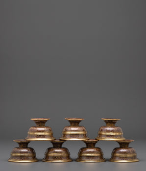 Water Bowl Set for Offering Ceremonies
