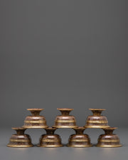 Water Bowl Set for Offering Ceremonies