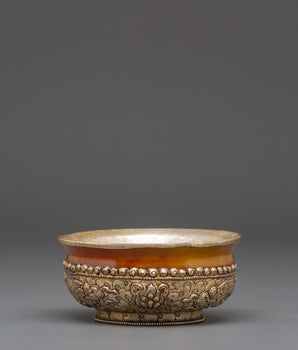 Amber Ritual Bowl | Sacred Altar Decor