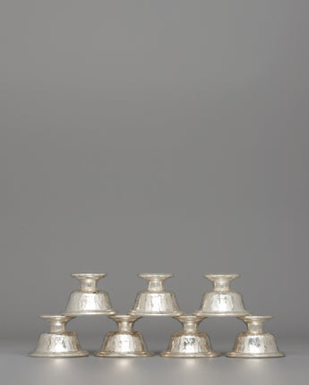 Silver-Plated Butter Lamp