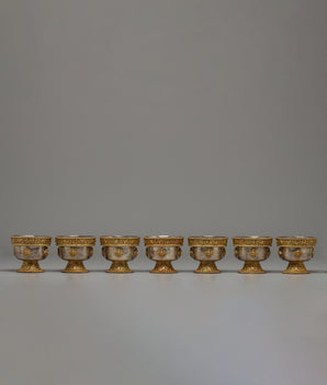 buddhist water bowls set