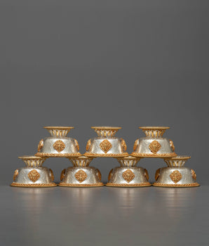Small Silver Offering Bowls