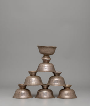85% Silver Offering Bowls Set