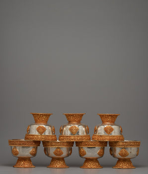 Buddhist Offering Bowl Set