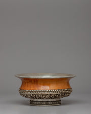 Buddhist Ritual Offering Bowl | Beautiful Craftsmanship and Spiritual Significance