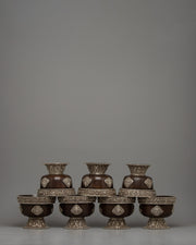 Offering Bowls Buddhist Set