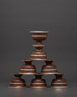 Handcrafted Sacred Tibetan Offering Bowl Set