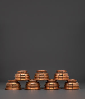 Handmade Meditation Offering Bowls Set