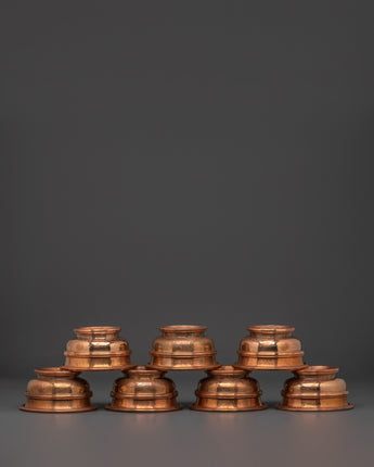 Handmade Meditation Offering Bowls Set