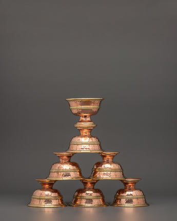 Sacred Offering Water Bowl Set