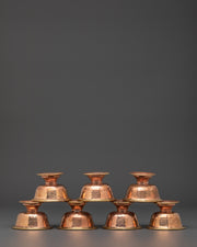 Offering Bowl Set for Dharma | Rituals and Tibetan Altar Art