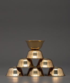 Traditional Buddhist Offering Bowl Set
