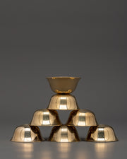 Traditional Buddhist Offering Bowl Set