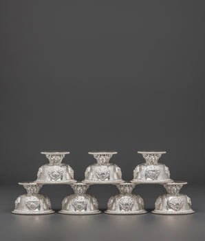 Tibetan Buddhist Religious Offering Bowls