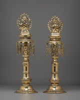 Oil Lamp Set for Ceremonies