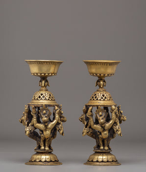 Oil Lamp Set for Offering