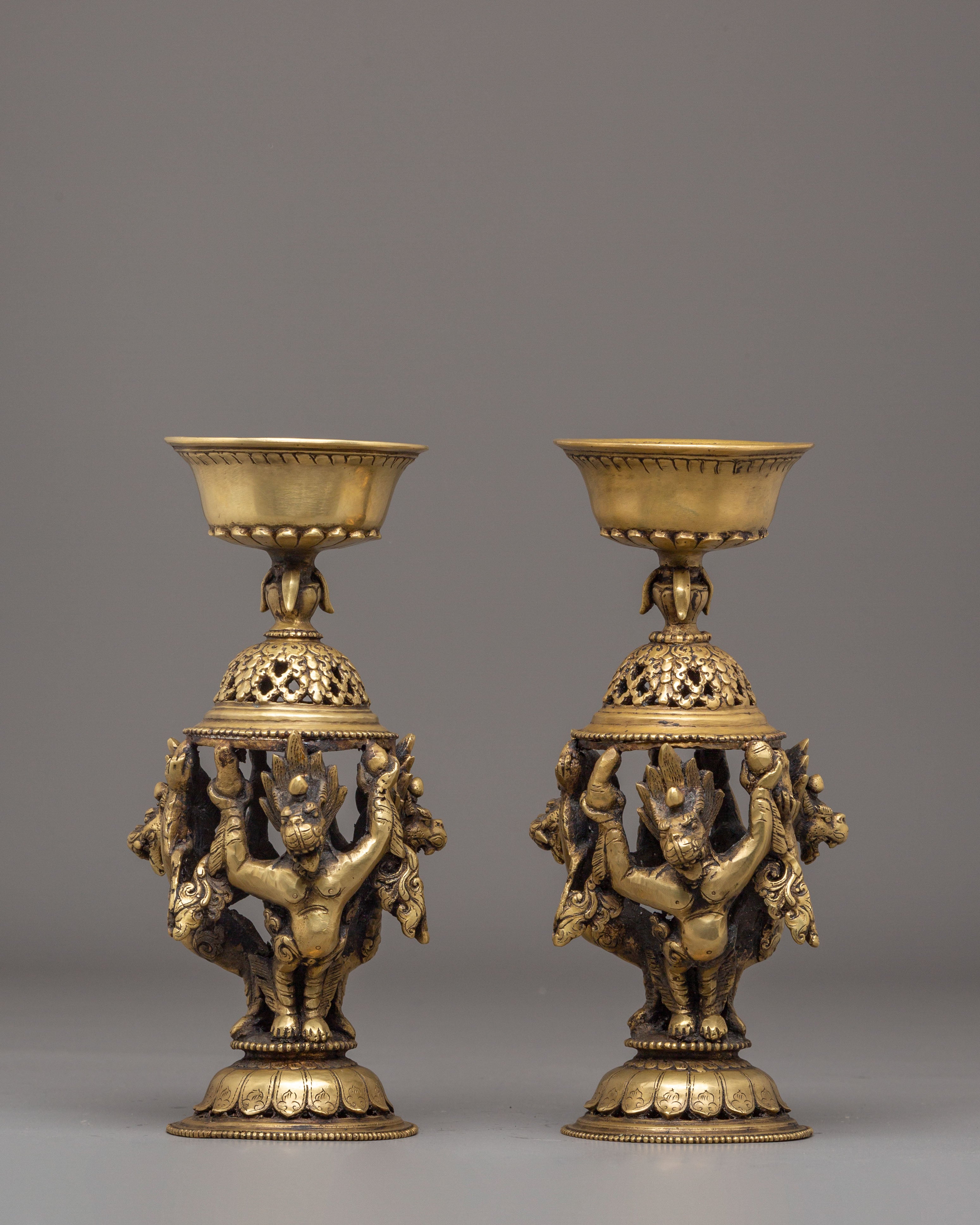 Oil Lamp Set for Offering