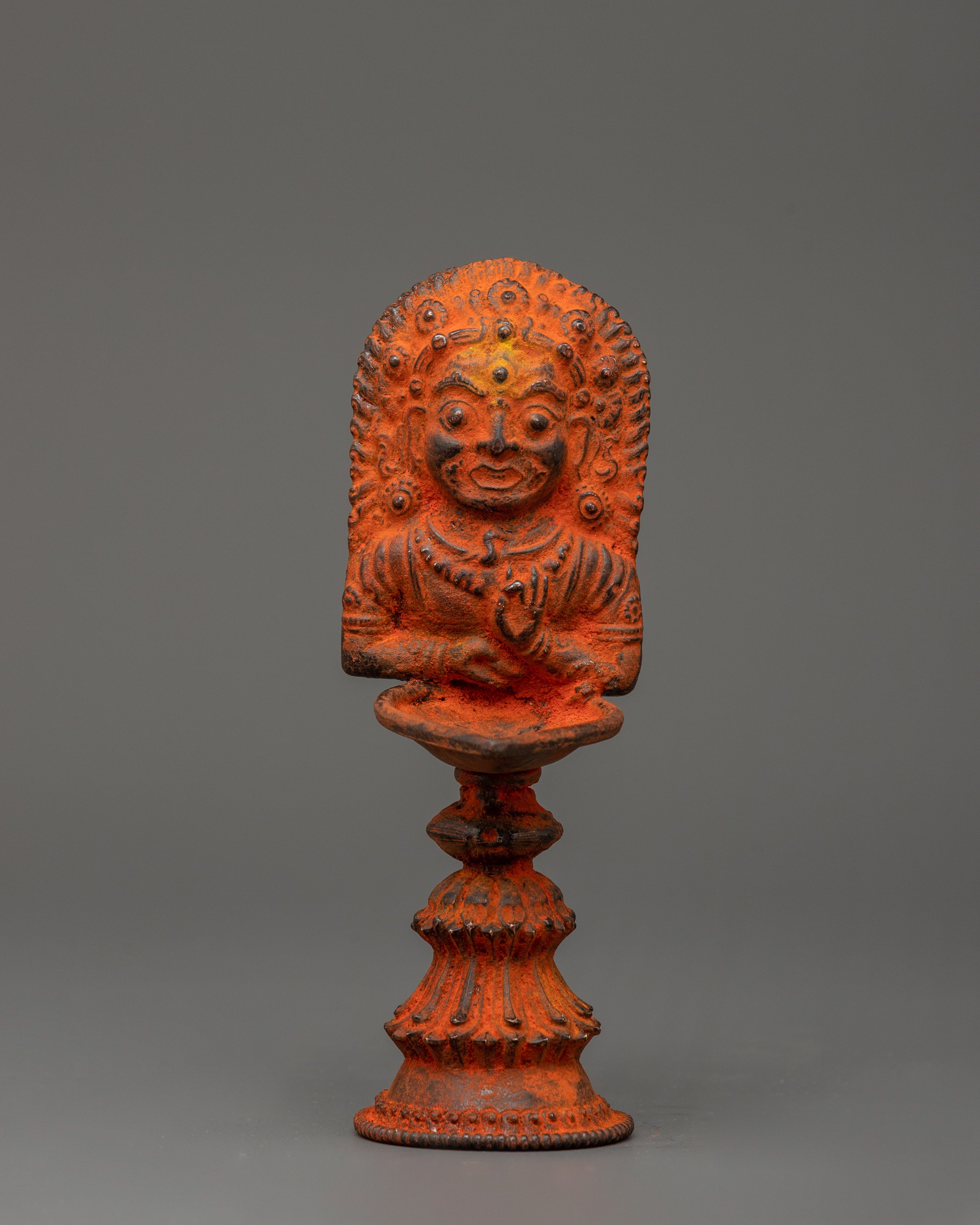 Bhairav oil-lamp